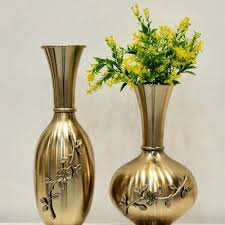 Antique Metal Vase